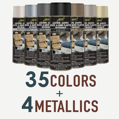 SM Arnold Refinishing Spray Paint for Interior Repair, Carbon Gray, 11 Oz - color: Carbon Gray