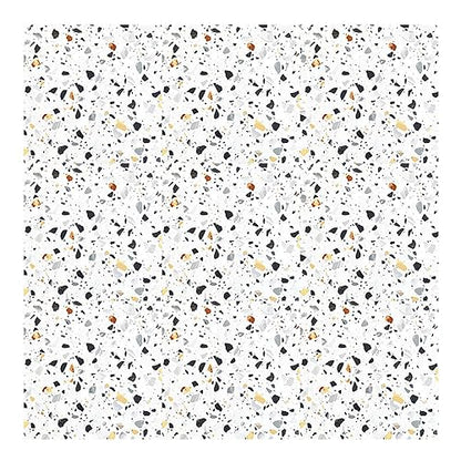 Tivoli Self Adhesive Vinyl Floor Tiles, 45 Tiles, 12 x 12 in, Peel & Stick - color: Mosaic
