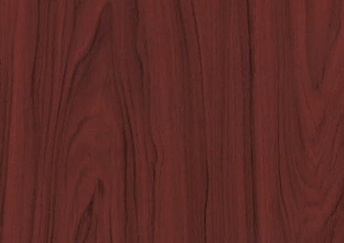 DC Fix 346-0038 Adhesive Film, Mahogany Wood - size: 17.7"W x 78.7"L