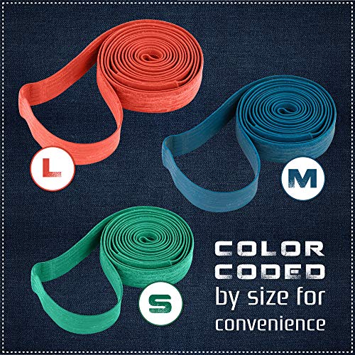 Kitchentoolz Moving Rubber Bands for Furniture & Moving Blankets - 12 Pack - size: 12-Pack Variety