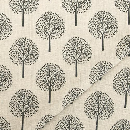 Linen Fabric by The Yard - Upholstery Fabric 1 Yard by 62 Inch - color: Farmhouse Tree, size: 1 Yard