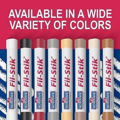 Mohawk Fil-Stik Wax Putty Stick for Wood Repair, Off White M230-0334, 1 Count