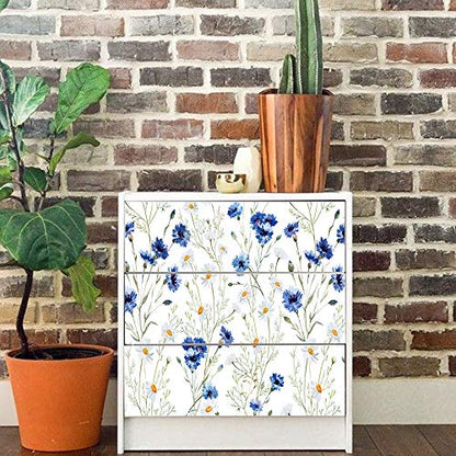 Self-Adhesive Dresser Sticker, Peel and Stick Furniture Stickers/Decals, Removable Furniture Skin (009, MALM)… - color: Md009, size: MALM