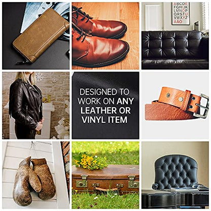 Leather Repair Patch Kit Black 4 x 60 inch Leather Repair Tape Self Adhesive Patch for Furniture, Couch, Sofa, Car Seats Computer Chair First Aid Vinyl Repair Kit - color: Black, size: 4*60 inch