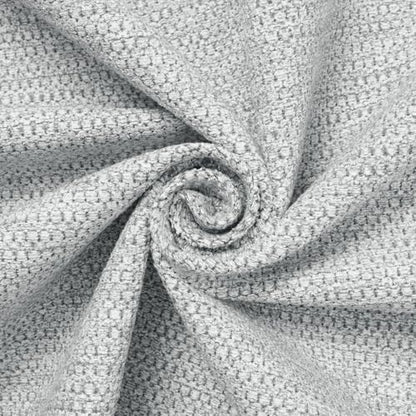 Textured Chenille Jacquard Upholstery Heavy Duty Polyester 58" Fabric by The Yard (Silver, 1 Yard) - color: Silver, size: 1 Yard
