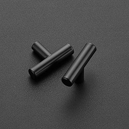 Ravinte Matte Black Cabinet Handles 2" Length,Single Hole Center,4 Pack - size: Single Hole