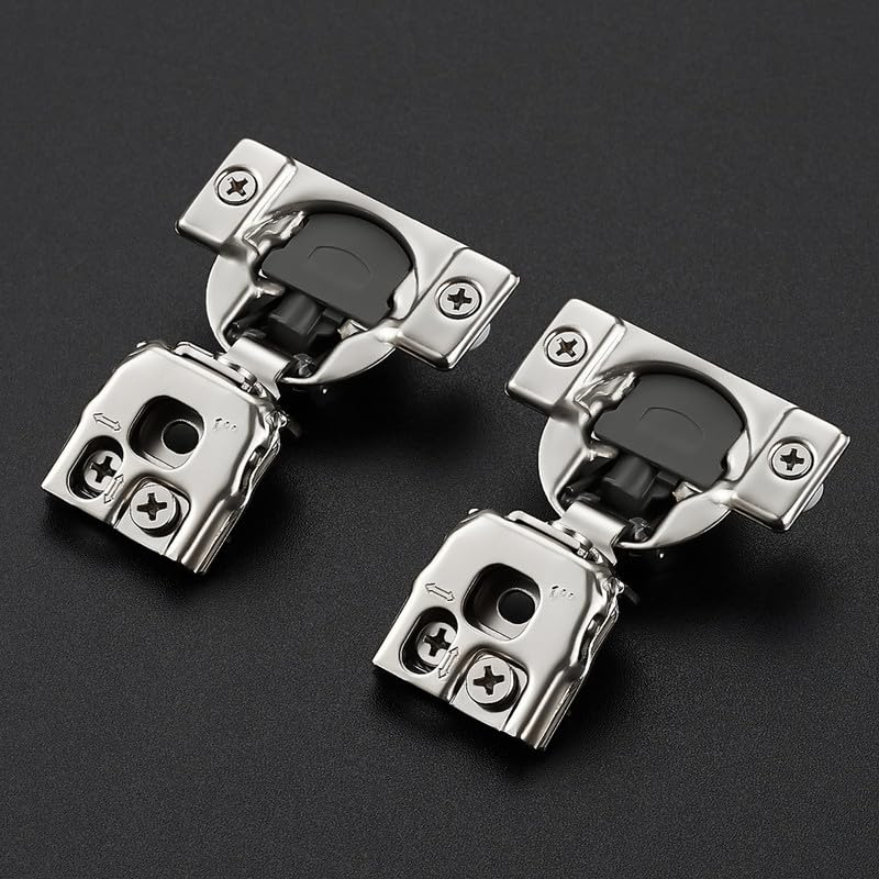 Ravinte 1 Inch Overlay Soft Close Hinge Kitchen Cabinet Hinges 2 Pack - size: 1 inch Overlay