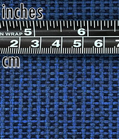Hawick Tweed Fabric for Automotive and General Upholstery - 54 Inches Wide, Sold by The Continuous Yard (Denim) - color: Denim