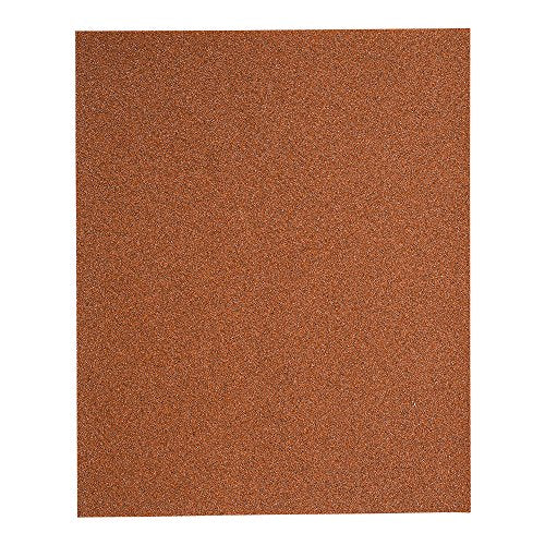 Mercer Industries 206080D - 9 x 11 Garnet Paper Sheets, Grit 80D (50 pack) - size: Grit 80D, style: 50 pack