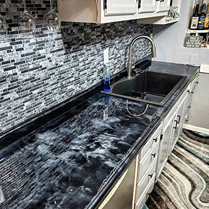 Stone Coat Countertops Epoxy Undercoat White (1 Quart) for Bar Tops & More - color: White