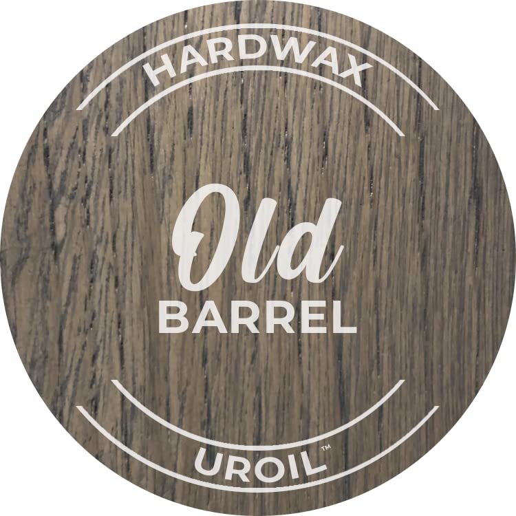 UnoCoat Hardwax Uroil Color Samples - Made in USA - Advanced Wood Grain Treatment for Indoor Applications, Urethane-Modified Hard Wax Oil, for Any Wood Species - 2 oz / 59 ml - Old Barrel