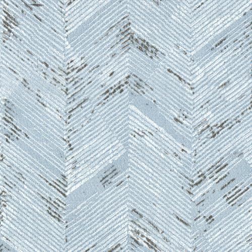 Livelynine 15.8x197 Blue and White Grass Cloth Wallpaper Peel and Stick Contact Paper Removable Herringbone Linen Fabric Wall Paper Rolls for Walls Boys Girls Bedroom Self Adhesive Cabinet Vinyl Wrap - size: 15.8" x 197"