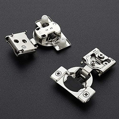 Soft Close Hinges for Kitchen Cabinet Hinges, 1/2 Inch Overlay, 10 Pack - size: 1/2 inch Overlay