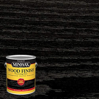 Minwax Wood Finish, True Black, 1 Gallon