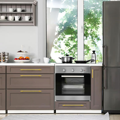 15 Pack Gold Cabinet Handles, 10" Hole Center Kitchen Drawer Pulls - color: Gold, size: 10 Inch Hole Center