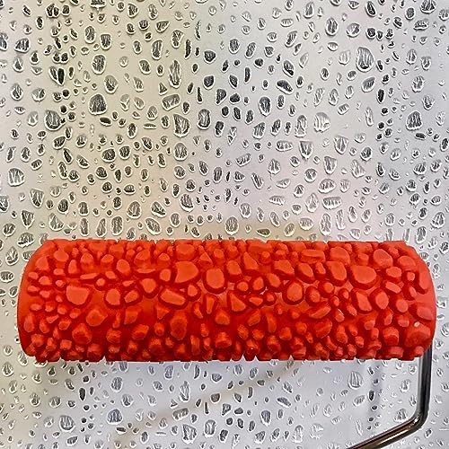 Decorative Art Texture Roller - 7" Roller (Ostrich Skin Pattern) - color: Ostrich Skin Pattern