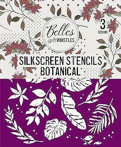 Dixie Belle Paint Company Silkscreen Stencil - Botanical 8� x 9� - 3 Pack - style: Botanical