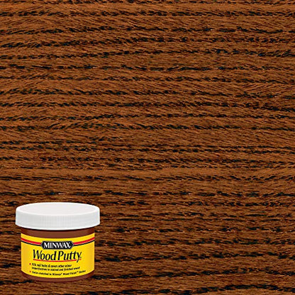 Minwax 13613000 Wood Putty, 3.75 oz, Red Mahogany (Pack of 2) - color: Red Mahogany, size: 3. 75 oz. (Pack of 2)