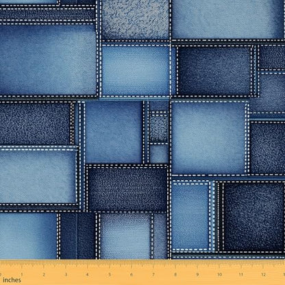 Feelyou Geometric Fabric by The Yard Soft 10 Yard - color: Multi 40, size: 10 Yards