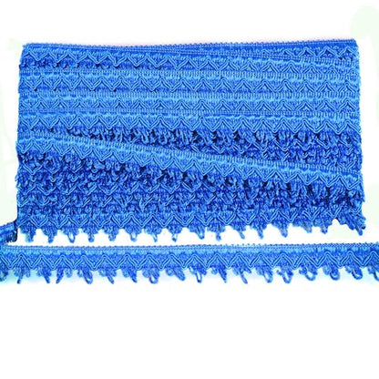 10 Yard Braid Trim 0.98" Wide Basic Fabric Gimp-Navy - color: navy