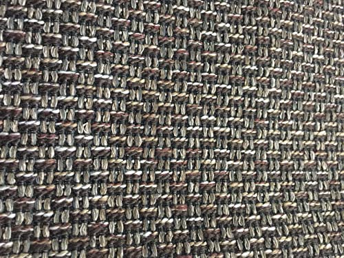 OctoRose Thick Linen Fabric, 1 Yard (36x59 inch) Upholstery Sewing Fabrics for Sofa, Futon, Box Cushion, Daybed Mattress, Bench, Ottoman Cut by The Yard (Linen-Brown, 1 Yard) - color: Linen-brown