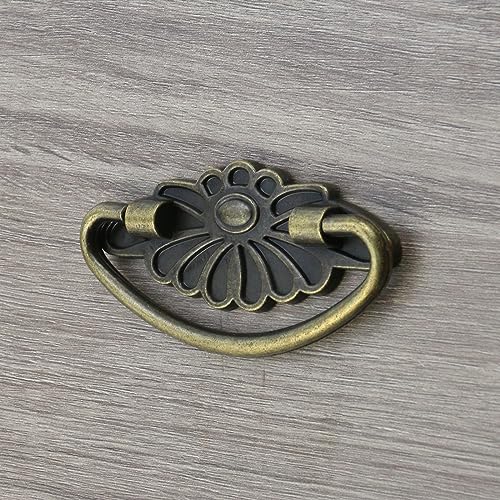 T Tulead Antique Looking Drawer Pulls Jewelry Cabinet Handles 10PCS