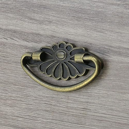 T Tulead Antique Looking Drawer Pulls Jewelry Cabinet Handles 10PCS