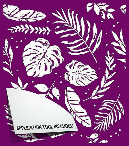 Dixie Belle Paint Company Silkscreen Stencil - Botanical 8� x 9� - 3 Pack - style: Botanical