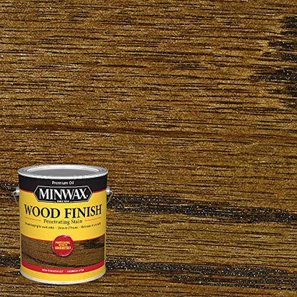 Minwax Wood Finish, Jacobean, 1 Gallon - color: Jacobean, size: 1 Gallon