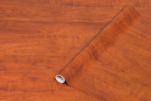 d-c-fix 346-0411 Decorative SelfAdhesive Film, Calvados Wood, 17" x 78" Roll - size: 17"W x 78.7"L