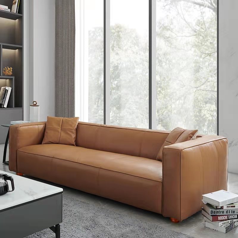 Maricome 2 Inch Bun Furniture Feet Walnut Round Solid Wooden Ottoman/Couch/Sofa Legs Set of 4 Pre-drilled M8 Bolt with Metal Brackets - color: Brown
