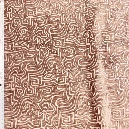 Maeve - Texture Upholstery Fabric BY THE Yard Macaroon - color: Macaroon
