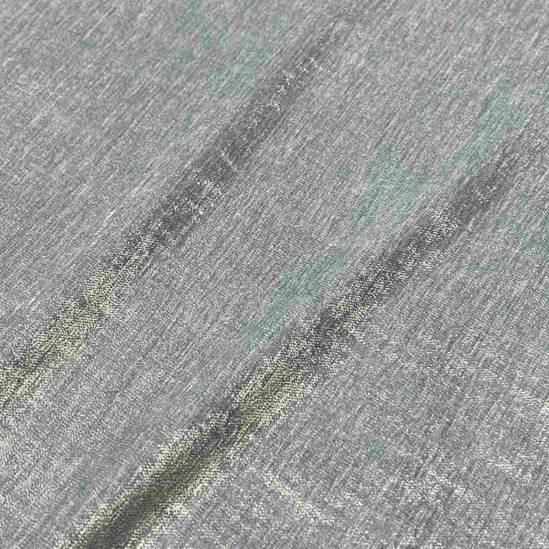 Ice Blue Chenille Soft Velvet Fabric, 118 Inch. in Width, Ideal Material for Upholstery Coaches and Chairs, Drapery, Pillows, Slipcovers, Tablecloths, Sewing, Arts & Crafts Etc - Sample/Swatch - color: Ice Blue, size: Sample 3x3 Inch