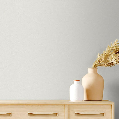 SHUFA White Cotton-Like Textured Grasscloth Wallpaper Matte Thick Real Woven Fabric Peel and Stick Contact Paper Removable Self Adhesive Washable (16.5"x78.7") A8s - color: White, size: 16.5"x78.7"